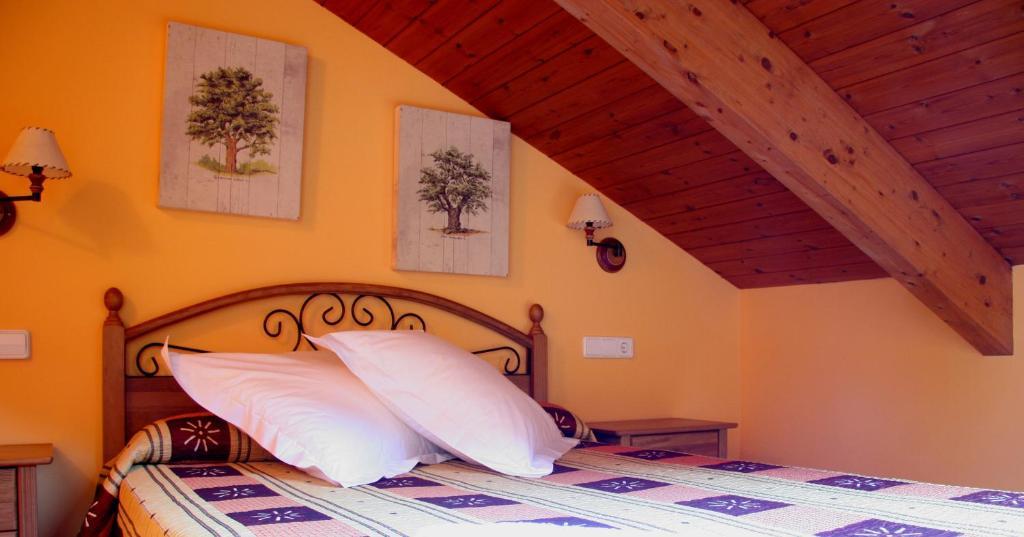 Hostal Casa Barranco Castejon del Puente Ruang foto